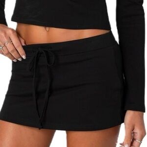 Edikted Black Skort, NWT